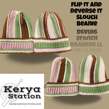 Load image into Gallery viewer, Flip It and Reverse It Slouch Beanie