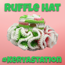 Load image into Gallery viewer, Crochet Ruffle hats
