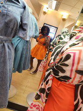 Load image into Gallery viewer, Orange You a Cutie Dress
